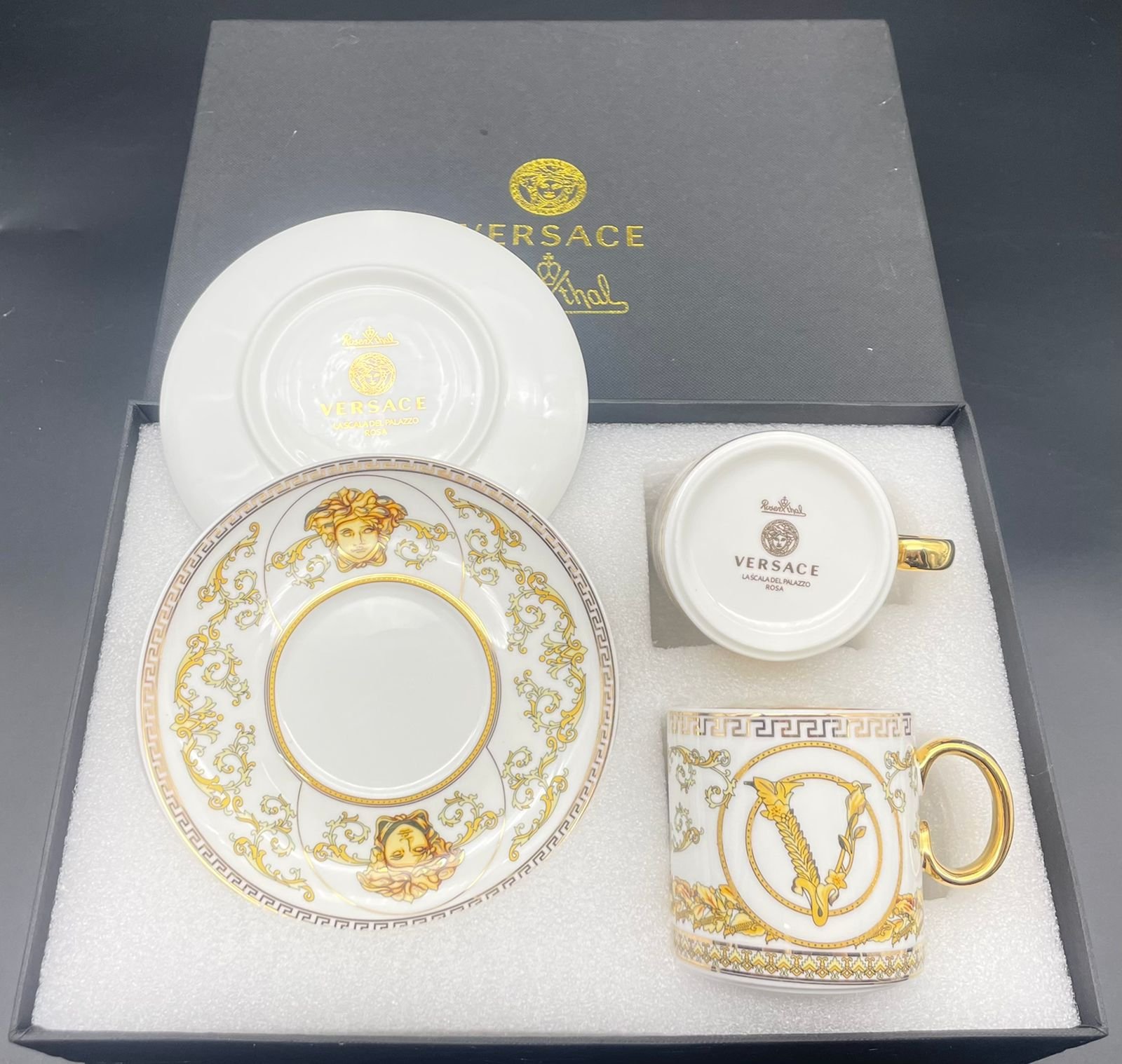 Versace cup set of 2 - Image 2 of 3